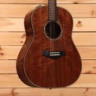 Taylor Custom Grand Pacific dreadnought acoustic guitar Natural finish with figured mahogany top and body binding