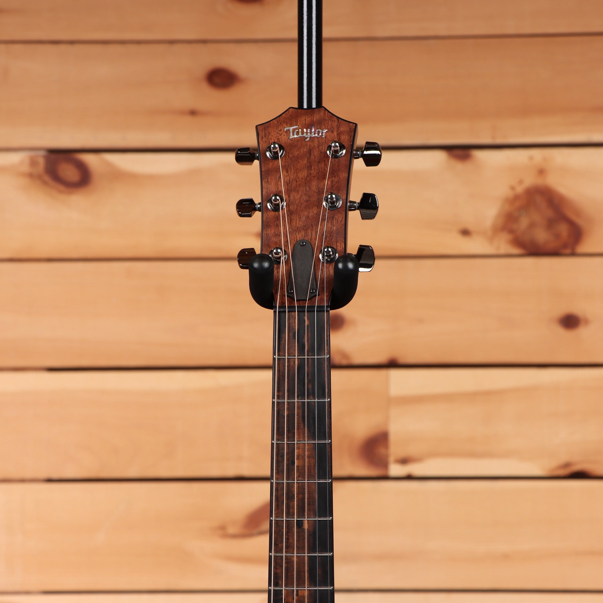 Taylor Custom Grand Pacific acoustic guitar Natural with mahogany neck black tuners and dark ebony fretboard