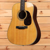 Martin D-28 Aging Toner dreadnought acoustic guitar natural finish with tortoiseshell pickguard and white binding