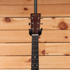 Martin D-28 Aging Toner dreadnought acoustic guitar headstock with rosewood veneer and chrome tuners