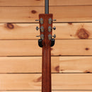 Martin Super HD-28 Aging Toner acoustic dreadnought guitar back of mahogany neck with chrome tuners