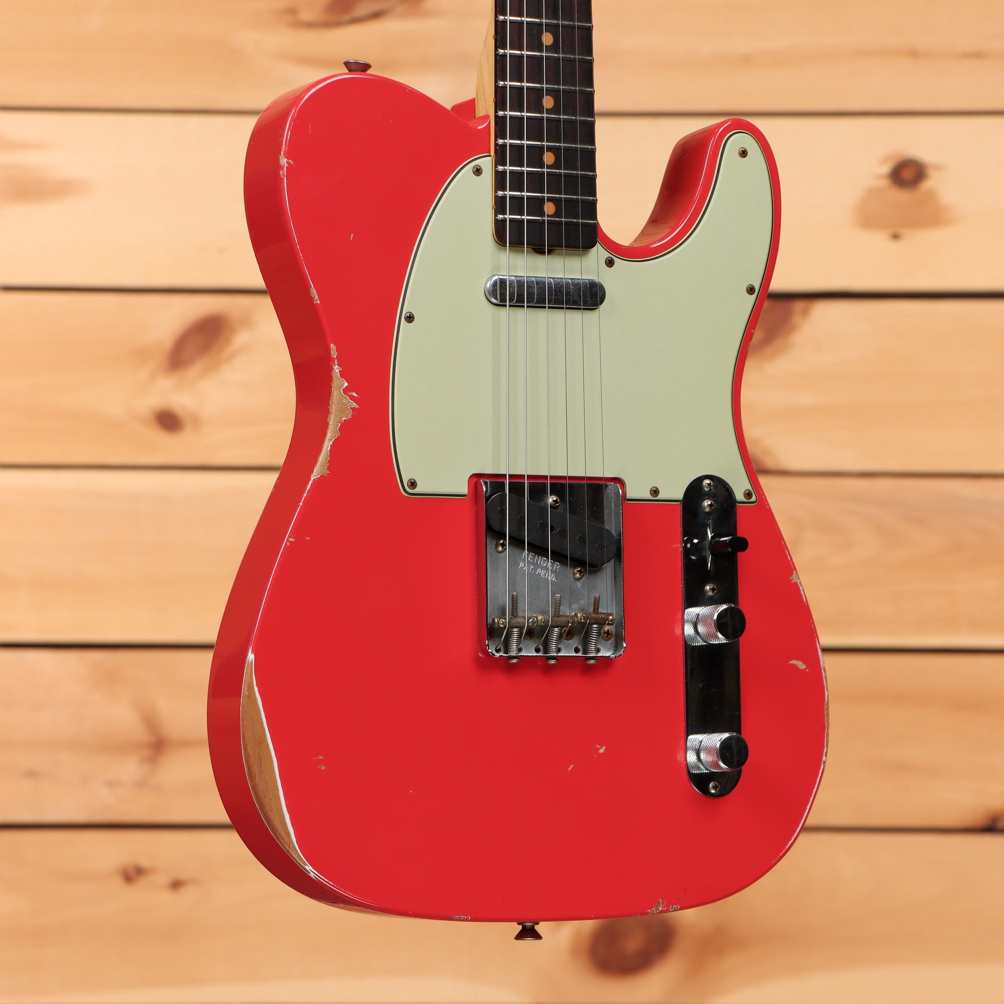 Fender Custom Shop 1963 Telecaster Relic - Aged Fiesta Red