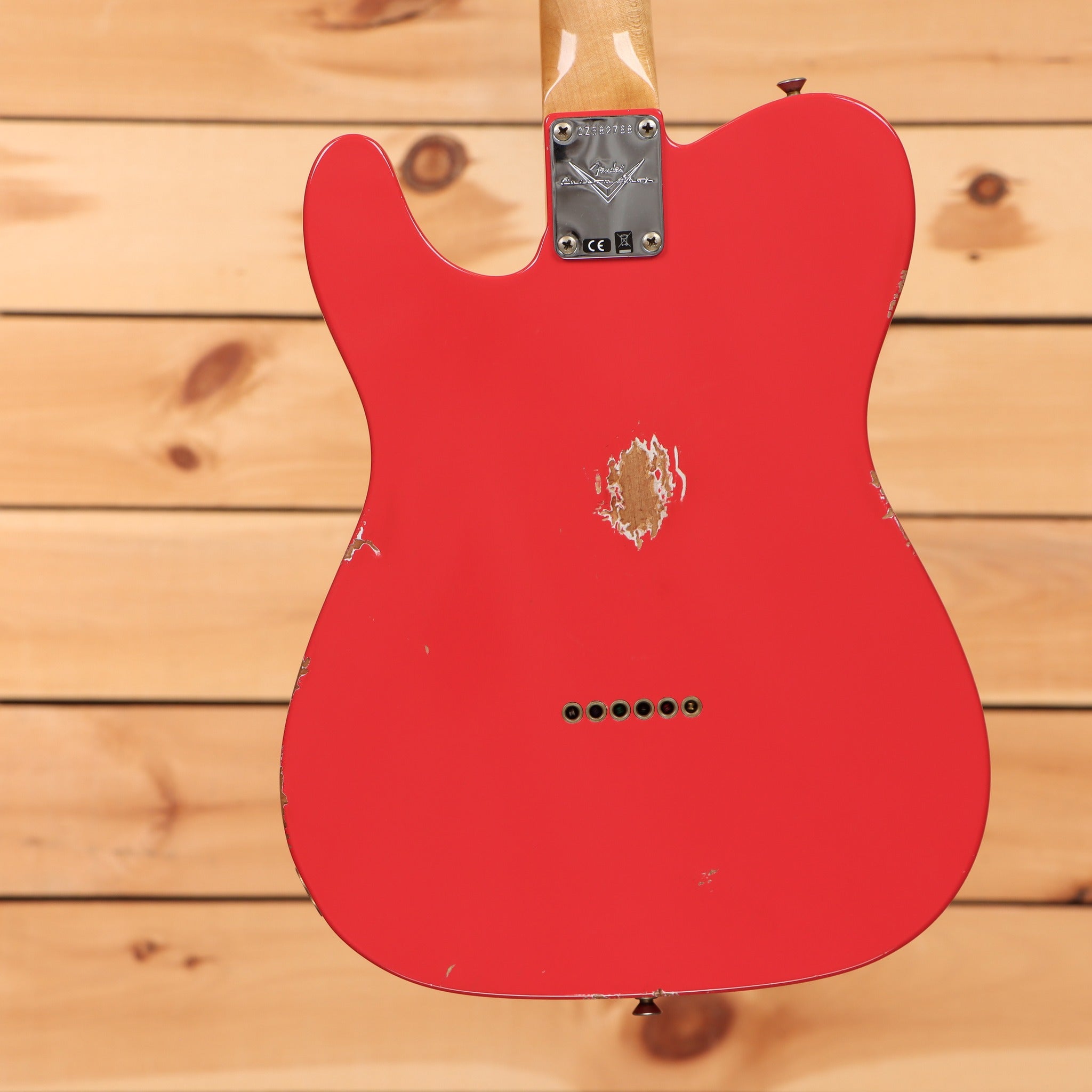 Fender Custom Shop 1963 Telecaster Relic - Aged Fiesta Red