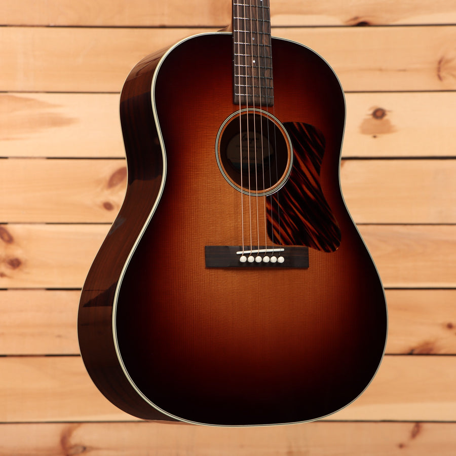 Bourgeois Touchstone SDS/TS dreadnought acoustic guitar Sunburst finish with tortoise pickguard and spruce top