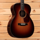 Bourgeois Touchstone Signature OM acoustic guitar Sunburst finish with tortoise pickguard and herringbone body binding