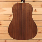 Bourgeois Downeast Slope D dreadnought acoustic guitar Natural finish with solid walnut back and white binding