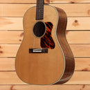 Bourgeois Downeast Slope D acoustic dreadnought guitar Natural finish with tortoise pickguard and spruce top