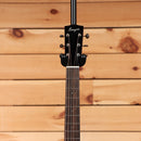 Bourgeois Downeast Slope D acoustic dreadnought guitar Natural finish with rosewood fretboard and chrome tuners