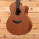 Furch Blue Plus Gc-CMa Anthem acoustic-electric guitar Natural with cedar top cutaway and ebony fretboard