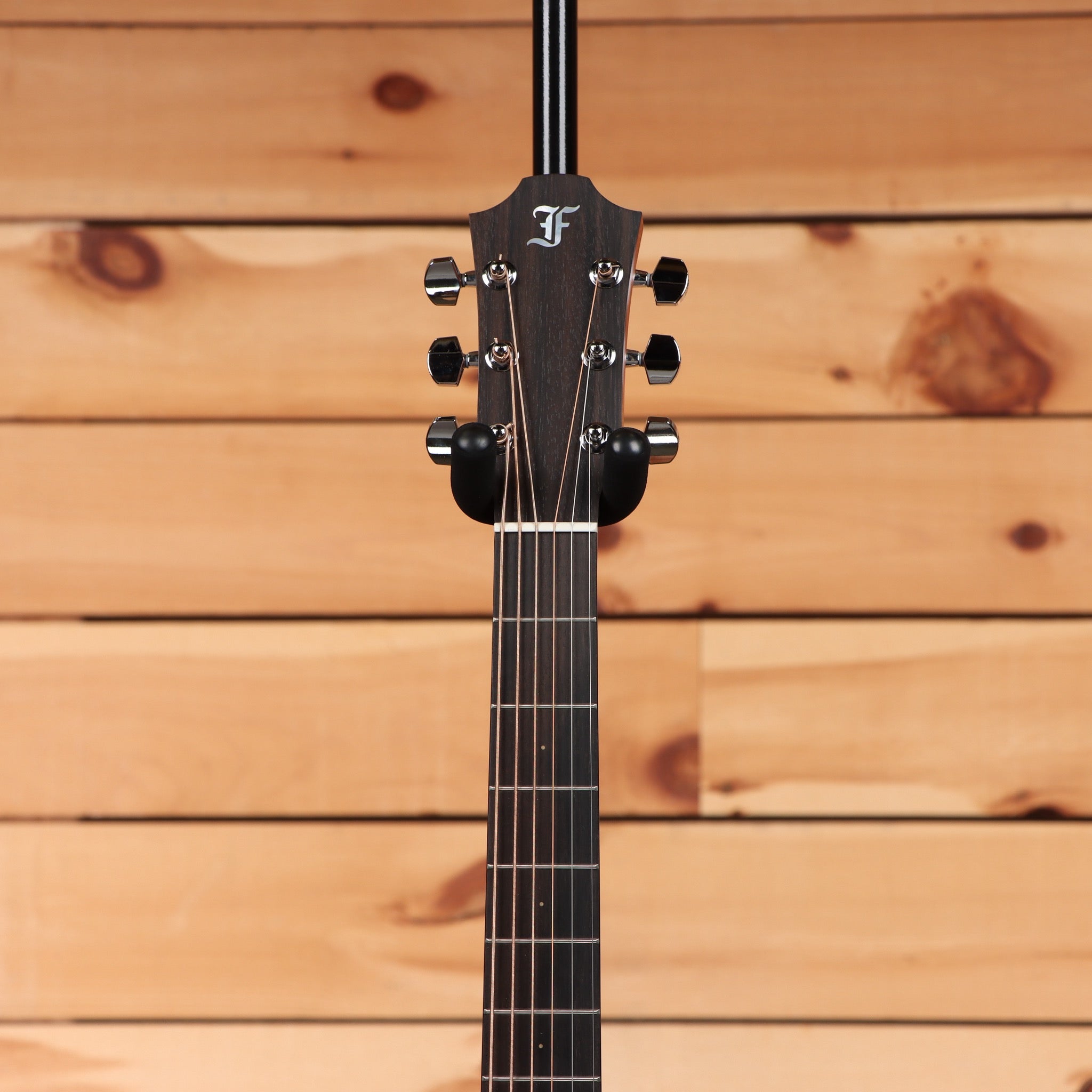 Furch Blue BARc-CMa acoustic guitar Natural with dark rosewood headstock and chrome tuners