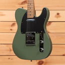 Fender Limited American Ultra II Telecaster electric guitar Antique Olive with roasted maple neck and dual single-coil pickup