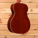Boucher Limited LE-SG-161-MV acoustic guitar Natural finish with quilted maple back and cream binding