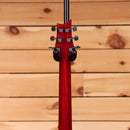 Paul Reed Smith S2 Standard 22 electric guitar Vintage Cherry rear headstock view with chrome tuners