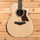 Taylor 814ce Next Generation Grand Auditorium acoustic-electric guitar Natural with cutaway and rosewood back and sides