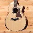 Taylor 814ce Next Generation Grand Auditorium acoustic-electric guitar Natural with abalone rosette and venetian cutaway