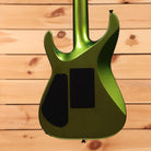 Jackson Righteous Run Custom Soloist electric guitar Green to Gold Shift finish with rear cavity covers