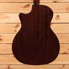 Taylor 314ce Next Generation acoustic-electric guitar Natural with cutaway and solid sapele back