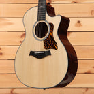 Taylor 314ce Next Generation acoustic-electric guitar Natural with venetian cutaway and striped ebony pickguard