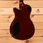 Paul Reed Smith S2 Singlecut Semi-Hollow electric guitar Amber Sunburst mahogany back with control cavity cover