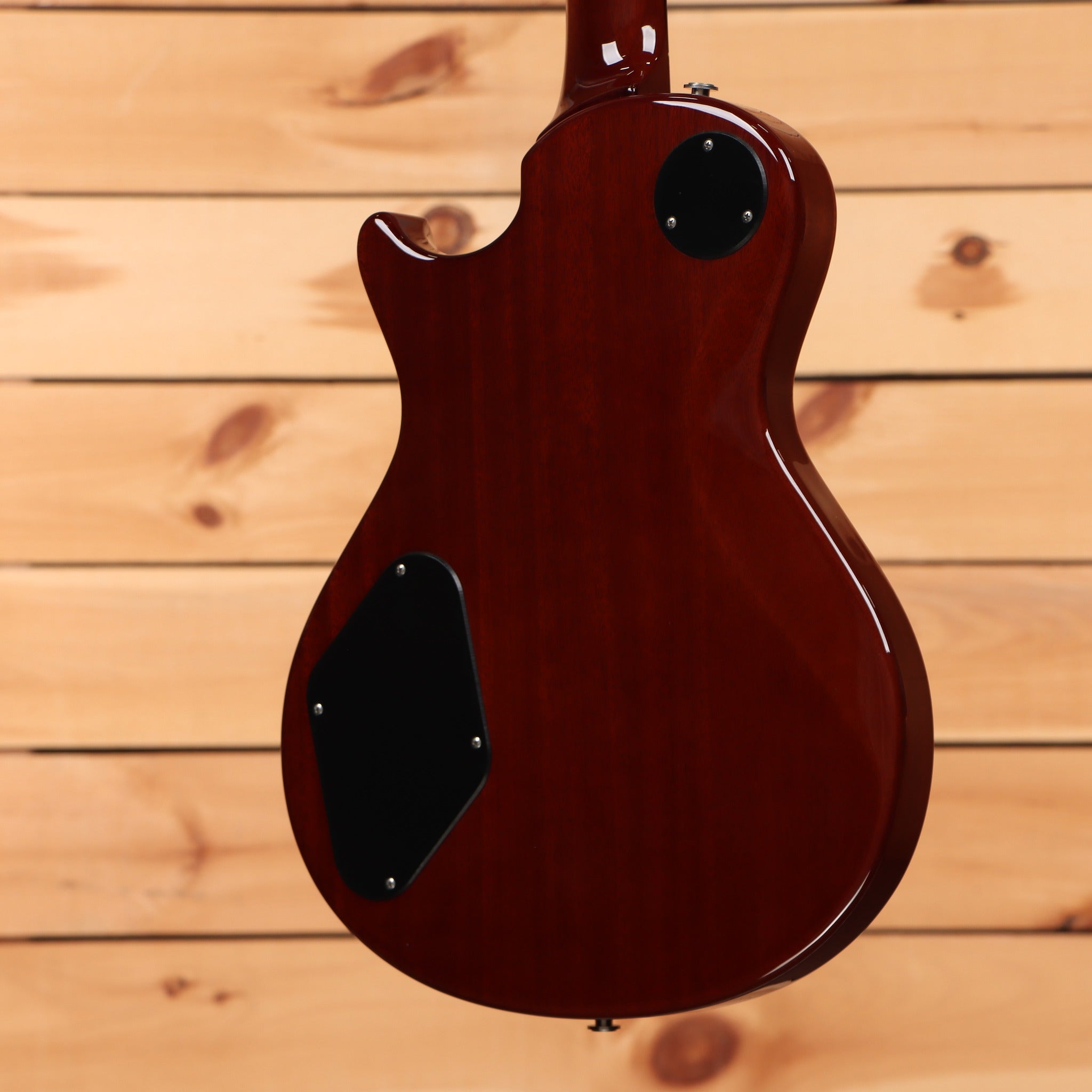 Paul Reed Smith S2 Singlecut Semi-Hollow electric guitar Amber Sunburst with mahogany back and control cavity cover