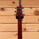 Paul Reed Smith S2 Singlecut Semi-Hollow electric guitar Amber Sunburst rear headstock with chrome tuners