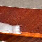 Paul Reed Smith S2 Singlecut Semi-Hollow guitar Amber Sunburst finish showing gloss body detail with light scratches