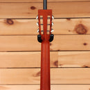 Boucher LE-HG-166-MV acoustic guitar Natural finish mahogany neck with classical-style slotted headstock tuners