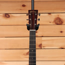 Martin Custom Shop NAMM 2026 Custom #7 1933 Ambertone acoustic guitar with dark rosewood headstock and ebony fretboard