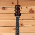 Martin Custom Shop NAMM 2026 Custom #7 1933 Ambertone acoustic guitar with dark rosewood headstock and ebony fretboard