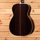 Bourgeois Touchstone OM LSH acoustic guitar Natural with rosewood back and sides and herringbone center strip