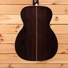 Bourgeois Touchstone OM LSH acoustic guitar Natural with rosewood back and decorative center seam inlay