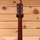 Martin 000-18 Golden Era acoustic guitar Natural finish mahogany neck with nickel open-gear tuners rear headstock view
