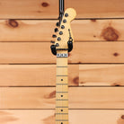 Charvel American Neo-Classic San Dimas Style 1 HH FR electric guitar Ivory Blitz with maple fretboard and black tuners