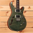 PRS CE 24 Semi-Hollow electric guitar Trampas Green flamed maple top with dual humbuckers and bird inlays