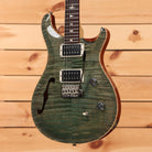 PRS CE 24 Semi-Hollow electric guitar Trampas Green flamed maple top with dual humbuckers and f-hole