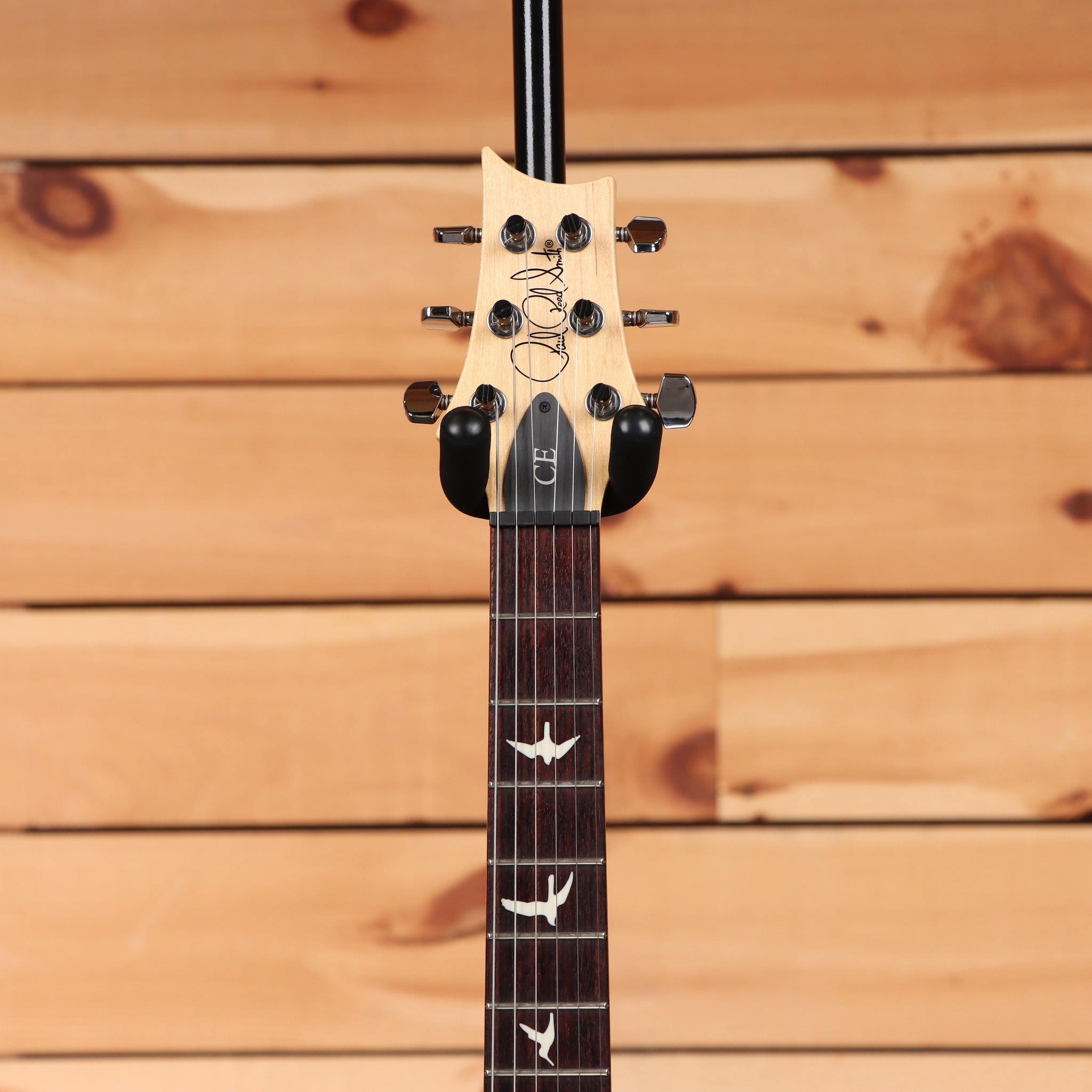 PRS CE 24 Semi-Hollow electric guitar Trampas Green with rosewood fretboard and bird inlays