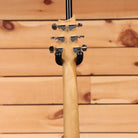 PRS CE 24 Semi-Hollow electric guitar Trampas Green maple neck back of headstock with chrome tuners