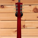 Gibson Les Paul Traditional electric guitar Heritage Cherry Sunburst headstock back with Grover tuners and mahogany neck