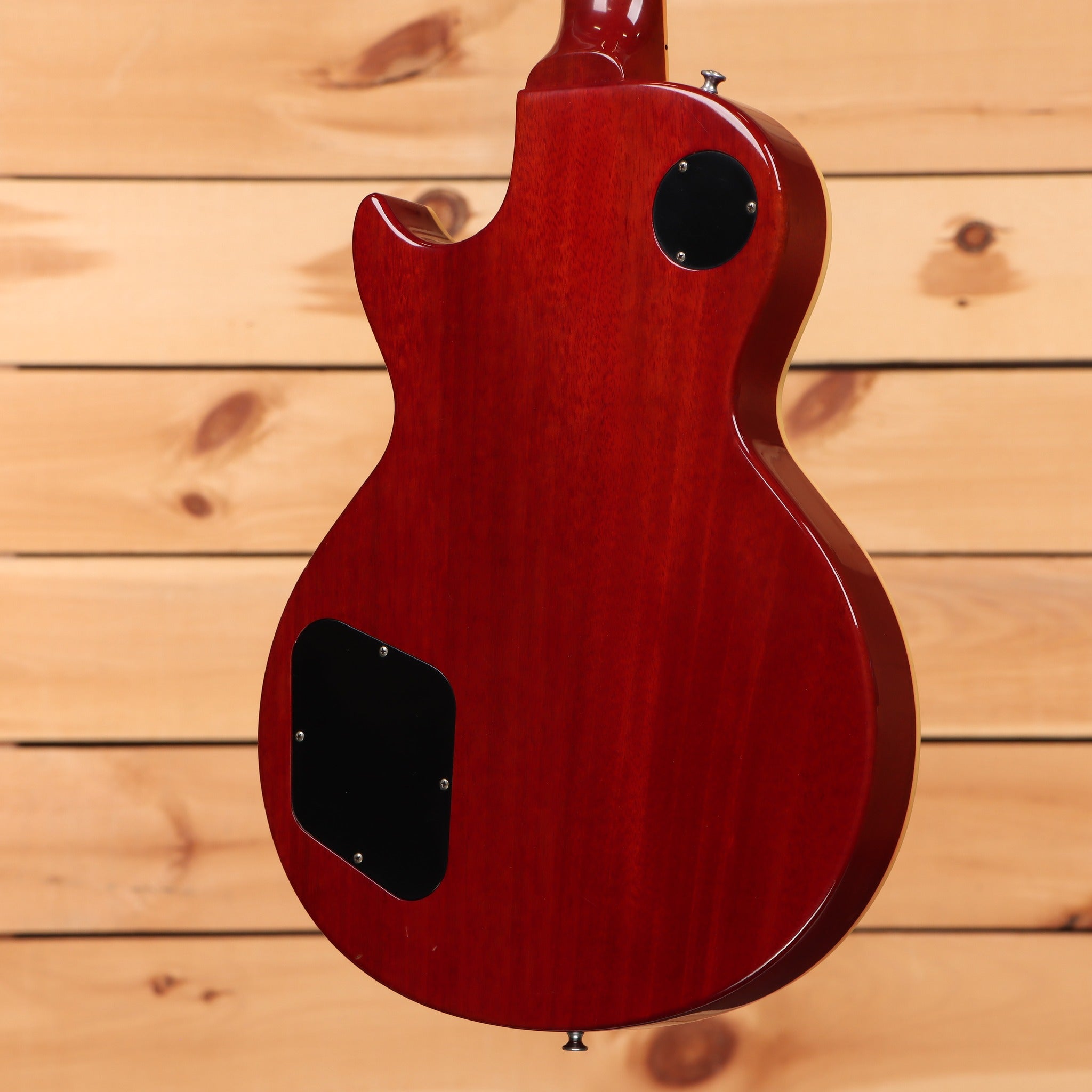 Gibson Historic 1958 Les Paul Reissue electric guitar Bourbon Burst mahogany back with control cavity cover