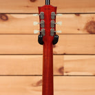 Gibson Historic 1958 Les Paul Reissue electric guitar Bourbon Burst mahogany neck back of headstock with Kluson-style tuners