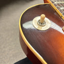 Gibson Historic 1958 Les Paul Reissue electric guitar Bourbon Burst with rhythm/treble toggle switch and cream binding