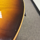 Gibson Historic 1958 Les Paul Reissue electric guitar Bourbon Burst sunburst finish with cream body binding detail