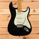 Fender American Professional II Stratocaster electric guitar Black with three single-coil pickups and maple neck