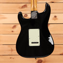 Fender American Professional II Stratocaster electric guitar Black with tremolo back plate and maple neck