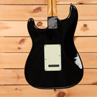 Fender American Professional II Stratocaster electric guitar Black with tremolo back plate and maple neck