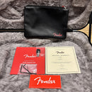 Fender American Professional II Stratocaster Black guitar accessories pouch certificate of authenticity and allen wrenches