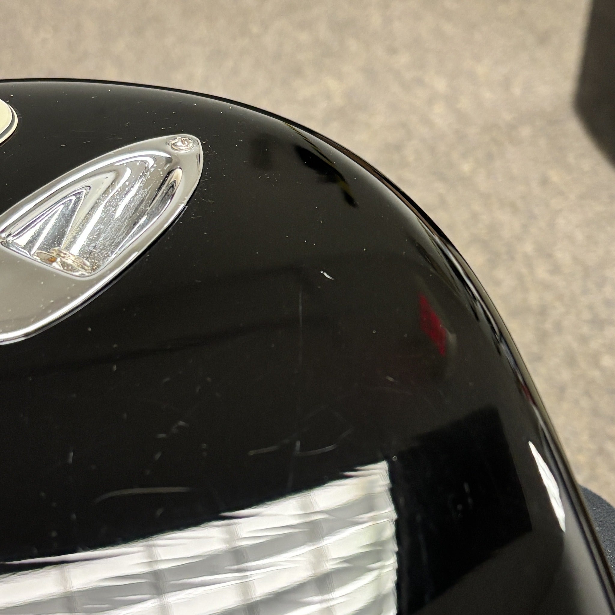 Fender American Professional II Stratocaster electric guitar Black with chrome V-Mod pickup closeup detail