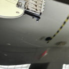 Fender American Professional II Stratocaster electric guitar Black with chrome tremolo bridge and parchment pickguard