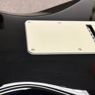 Fender American Professional II Stratocaster electric guitar Black with mint green backplate and white body binding