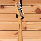 Fender Gold Foil Telecaster electric guitar White Blonde maple neck with skunk stripe headstock detail